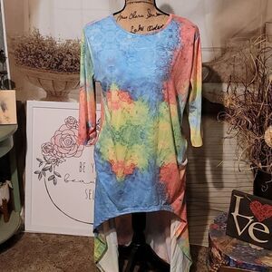 L&B Colorful Hi-Lo Top Size S